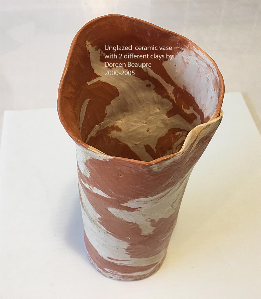 Clay pot by Doreen Beaupre