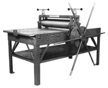 Intaglio type press