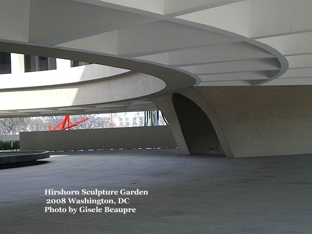 Hirshhorn Sculpture Garden, Washington DC 2008