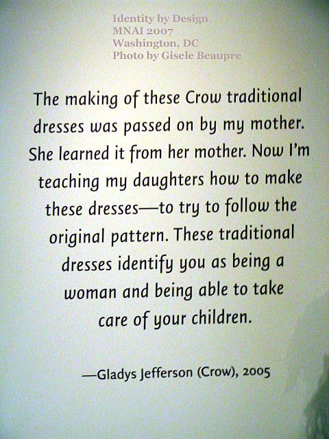 Opening of the Identity by Design Exhibition, Washington, DC 2007