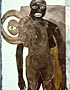Screen Collograph print by Gisele Beaupre